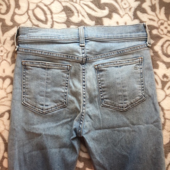 RAG & BONE HIGH RISE CAPRI IN WILEY - Picture 10 of 11